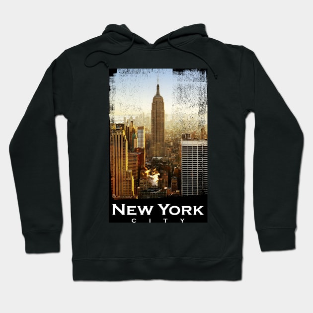 New York City Beautiful Scenery Hoodie by SuperSikh Creations